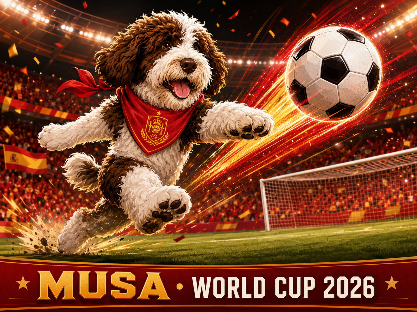 Musa striking the ball — World Cup 2026